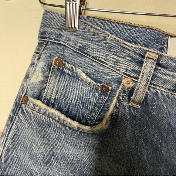 AGOLDE Riley High Rise Straight Crop Jeans sz 27 - Picture 9 of 11